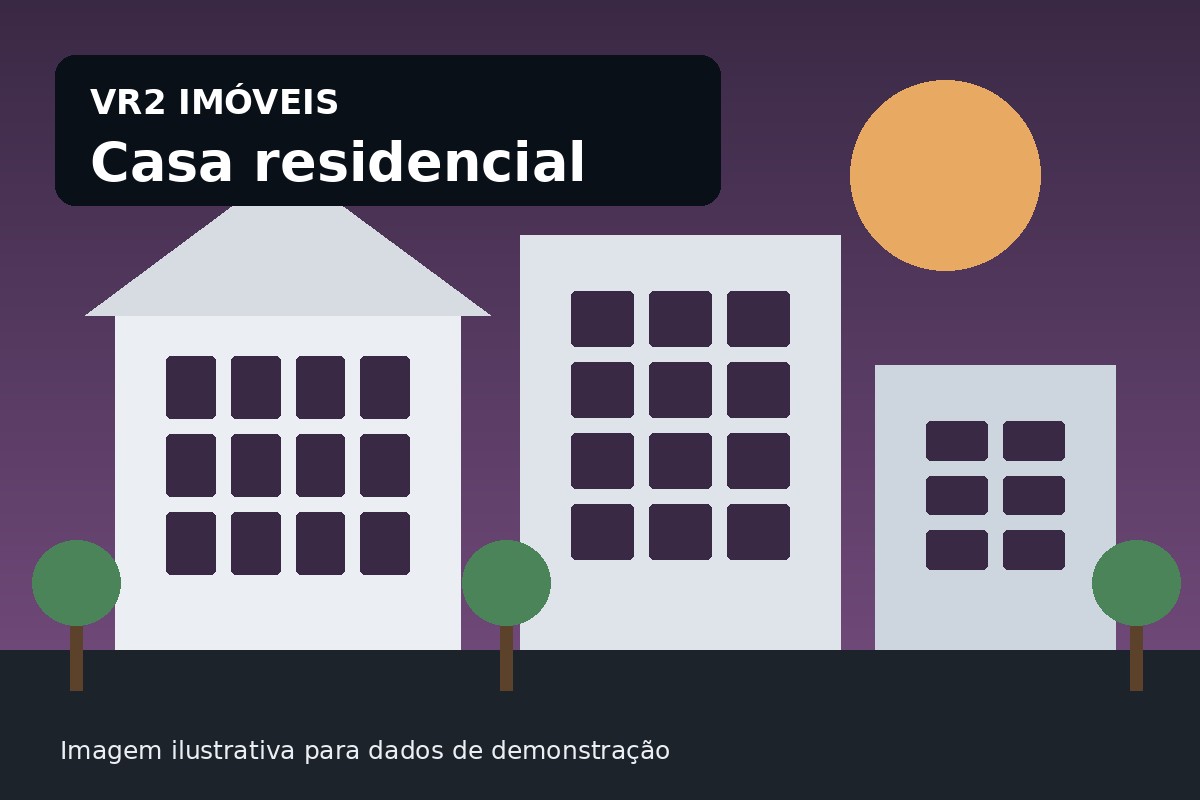 Imagem ilustrativa de imóvel — dados de demonstração